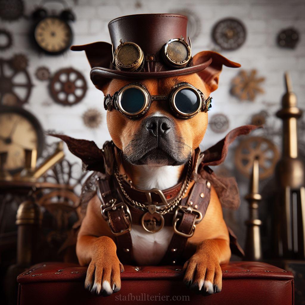 Teriéři typu bull - Kdo je kdo 64 Teriéři typu bull - Kdo je kdo stafordšírský bulteriér ilustrace