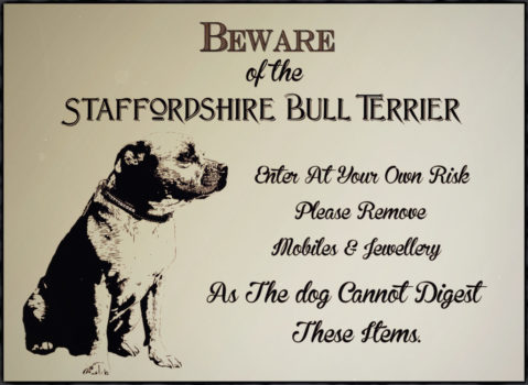 Toys & original design staffordshire Bull Terrier